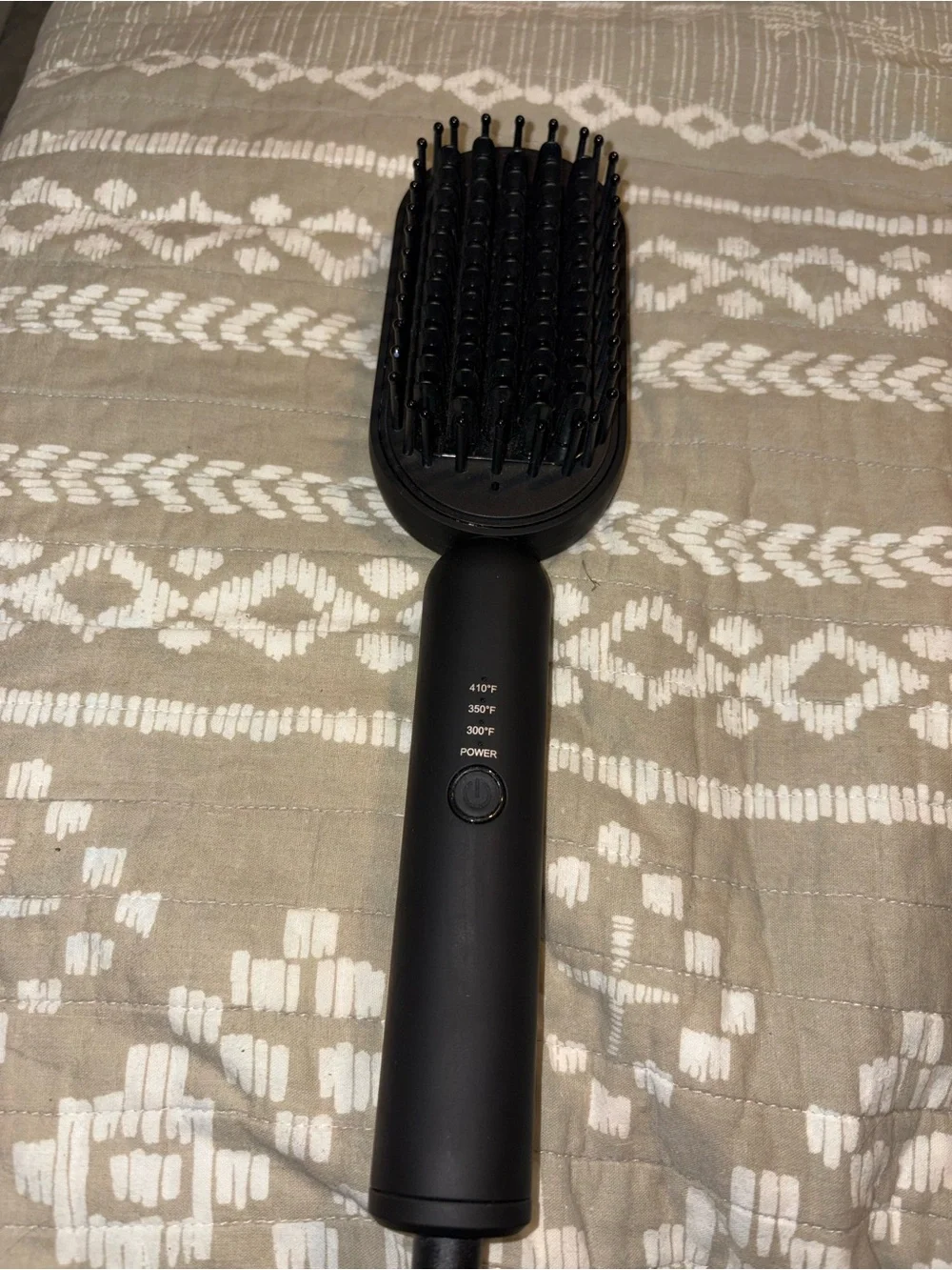 Lange Black Electric Hair Brush